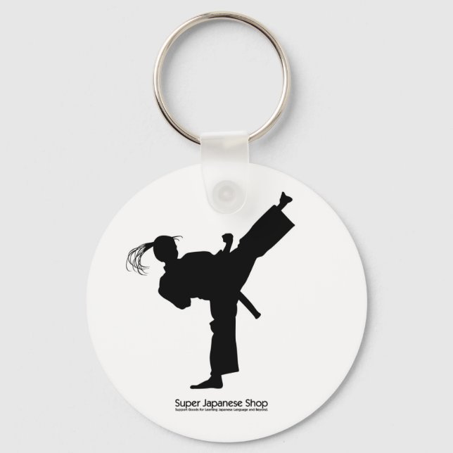 Llavero Jujutsu Chica y gráfico (Anverso)
