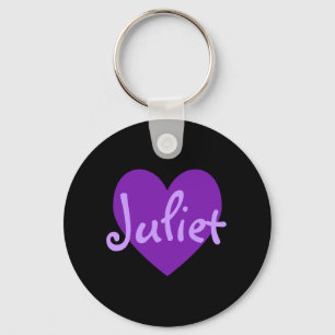 Llavero Julieta en morado