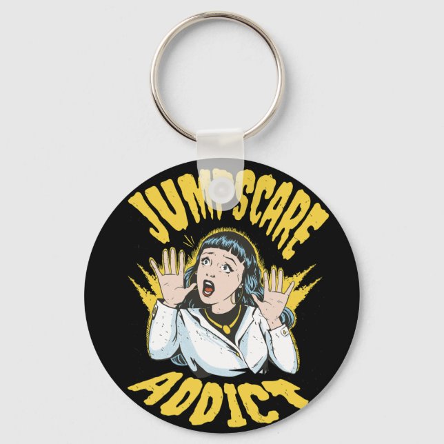 Llavero  Jumpscare Addict  (Anverso)