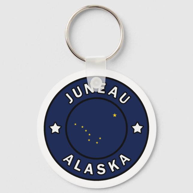 Llavero Juneau Alaska (Anverso)