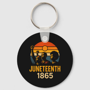 Llavero Juneteenth 1865 Retro Atardecer Historia Negra Y A