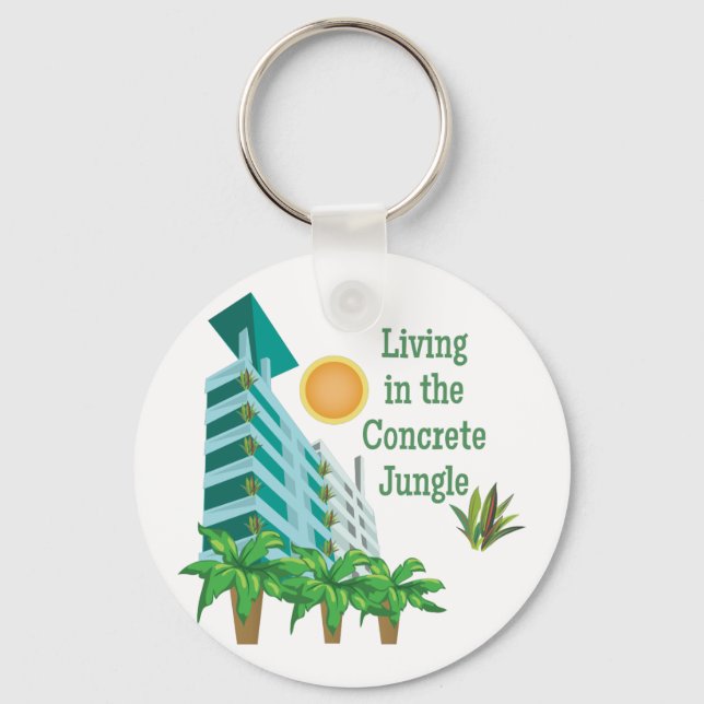 Llavero Jungla de concreto (Anverso)