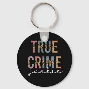 Llavero Junkie del delito verdadero Crimen de asesinato