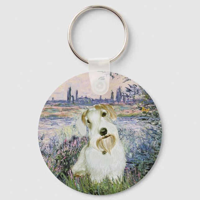 Llavero Junto al Sena - Sealyham Terrier (Anverso)