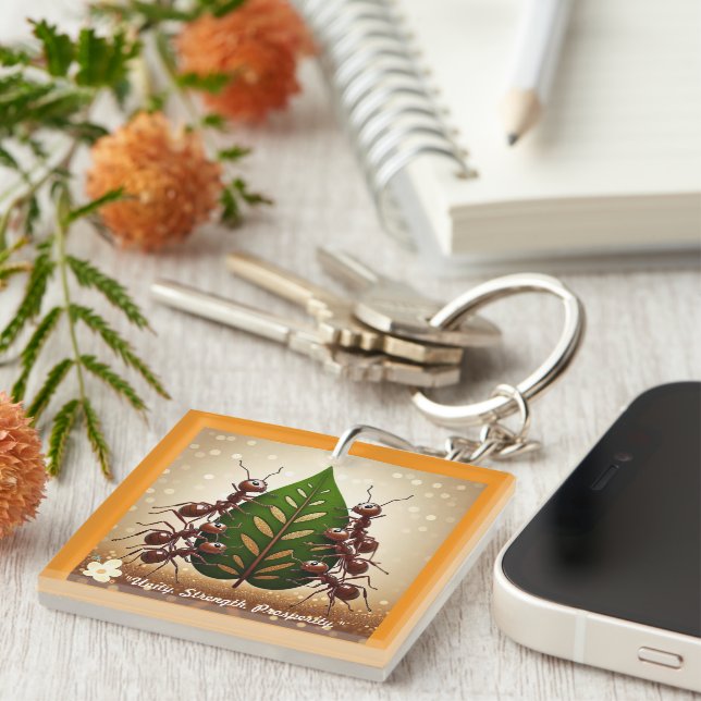 Llavero "Juntos prosperamos" (Frente Derecha)