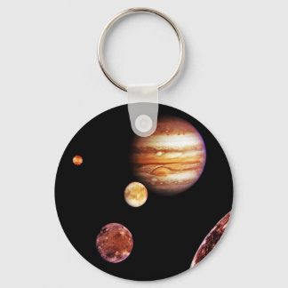 Llavero Júpiter y sus lunas