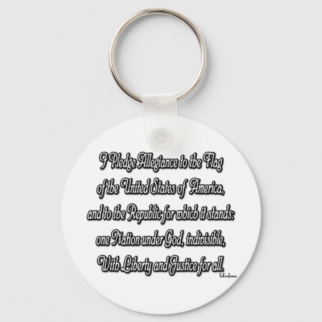 Llavero Juramento de lealtad (Anverso)