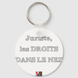Llavero Jurista, los DERECHOS EN la NARIZ - Juegos de