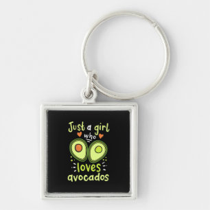 Llavero Just A Girl Who Loves Avocados