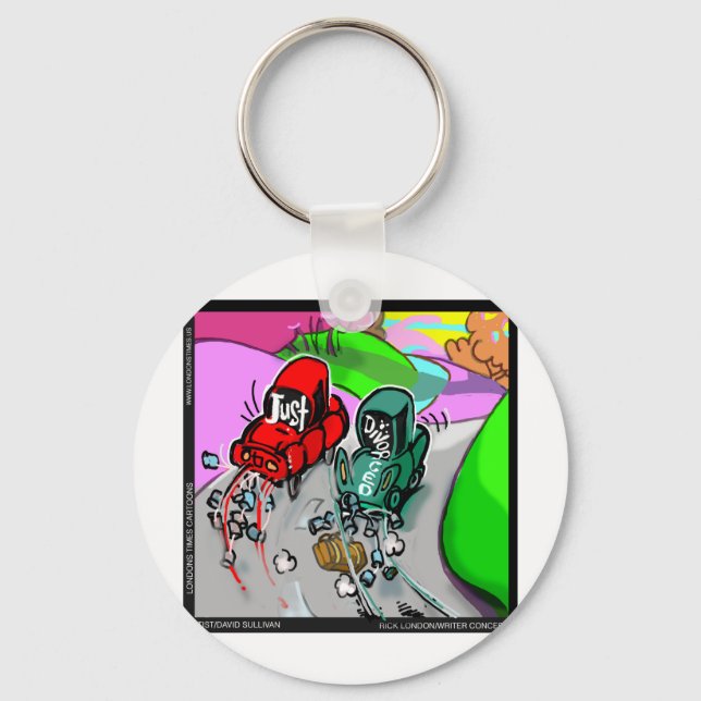 Llavero Just Divorced Funny Gifts Cards Tees Etc (Anverso)