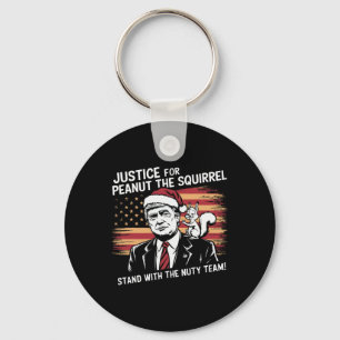 Llavero Justicia Para El Maní La Ardilla - Navidades Xmas