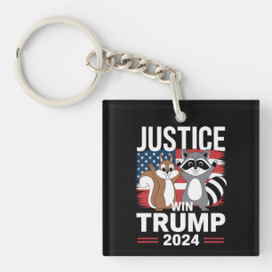 Llavero Justicia Para Peanut Gana Trump 2024