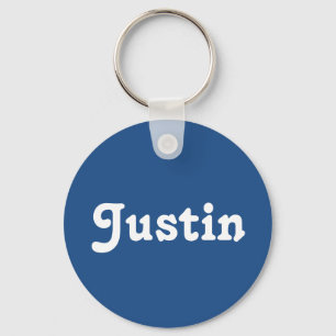 Llavero Justin de cadena de claves
