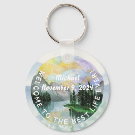 Llavero JW Baptism Gire Keepsake Keychain por él