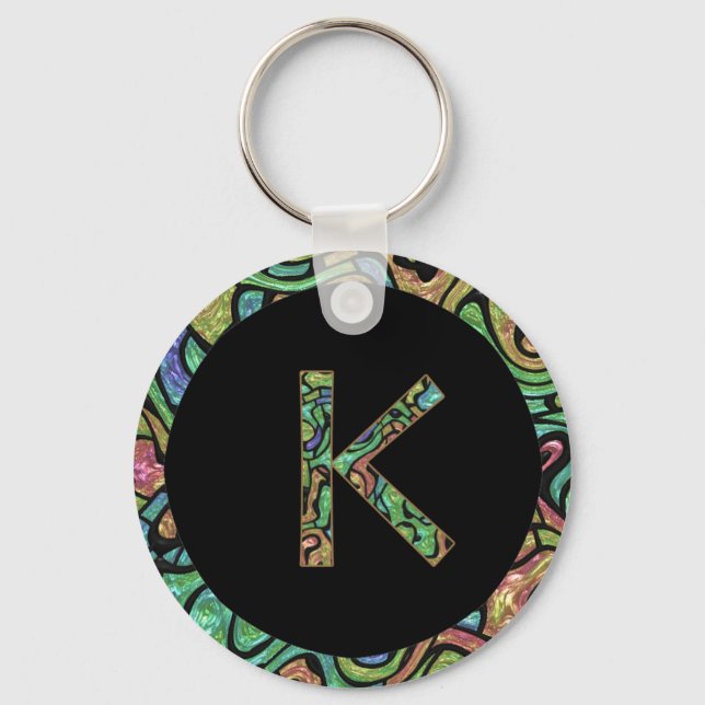 Llavero K Monogram (Anverso)