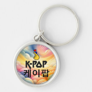 Llavero K-Pop Finger Heart: Mostrar tu amor