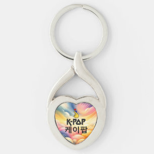 Llavero K-Pop Finger Heart: Mostrar tu amor