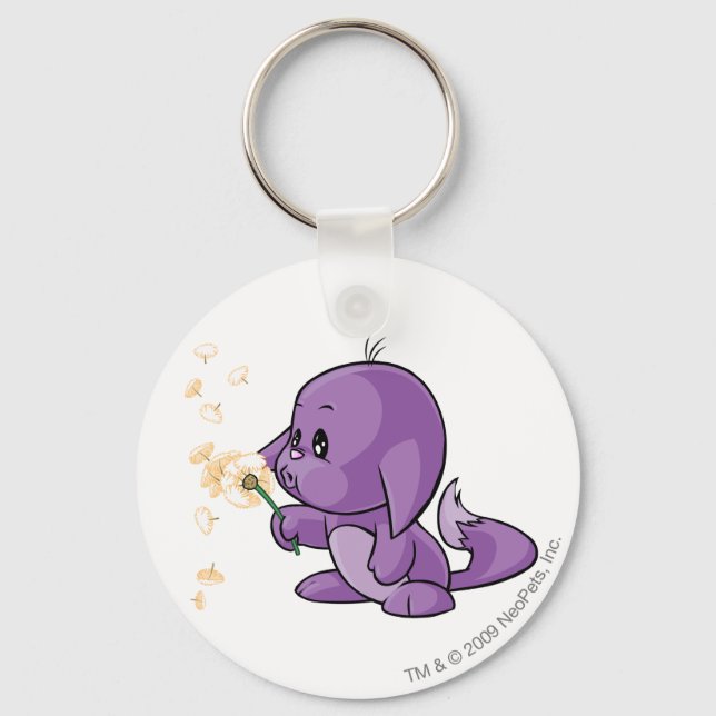 Llavero Kacheek Purple (Anverso)