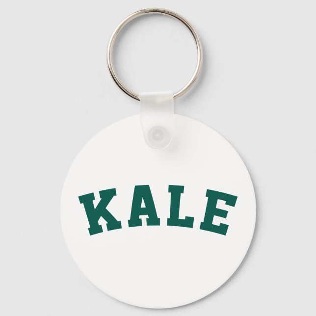 Llavero Kale Funny Vegan Style (Anverso)