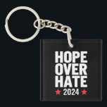 Llavero Kamala Harris 2024 Esperanza por el odio presidenc<br><div class="desc">Kamala Harris 2024 Esperanza por las elecciones presidenciales de odio</div>