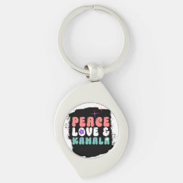 Llavero Kamala Harris 2024 para el presidente Groovy