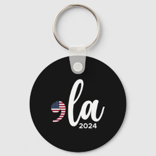 Llavero Kamala Harris 2024 Presidente Comma La Funny