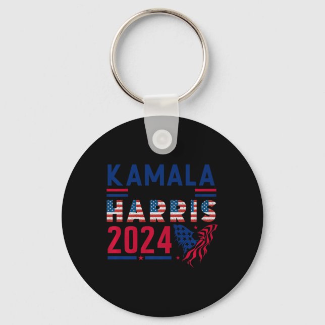 Llavero Kamala Harris 2024 Señora Presidenta Kamala 47 Est (Anverso)