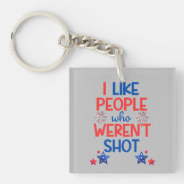 Llavero Kamala Harris electoral gracioso anti Trump rojo y