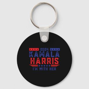 Llavero Kamala Harris Estoy con su elección 2024