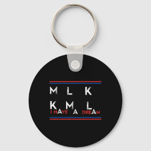 Llavero Kamala Harris Mlk Kml Yo Tengo Un Papel De Sueño E