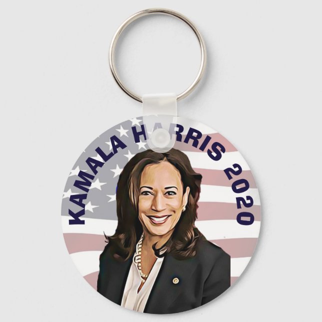 Llavero Kamala Harris por las elecciones presidenciales de (Anverso)