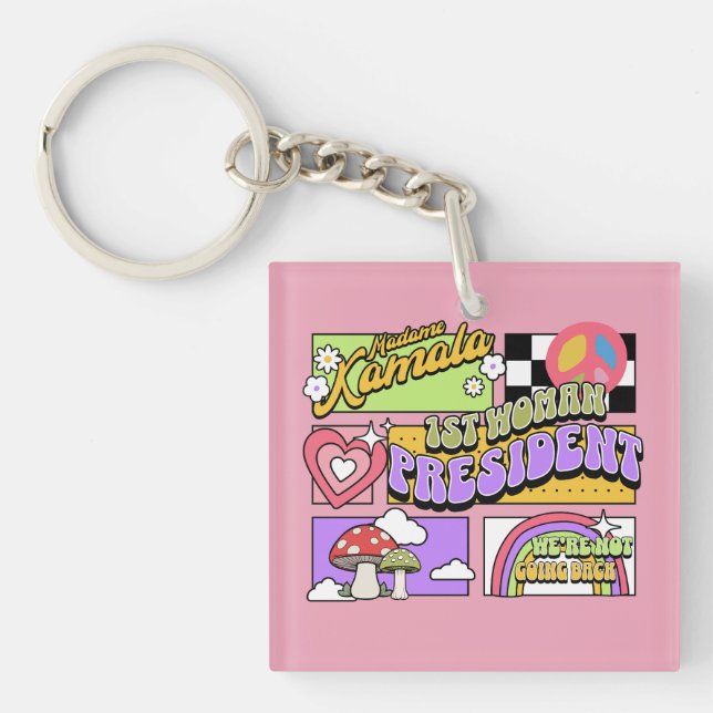 Llavero Kamala Harris Primera investidura de presidenta (Frente)