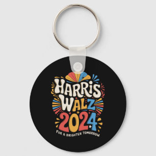 Llavero Kamala Harris Tim Waltz Campaign Harris W 2024 Ele