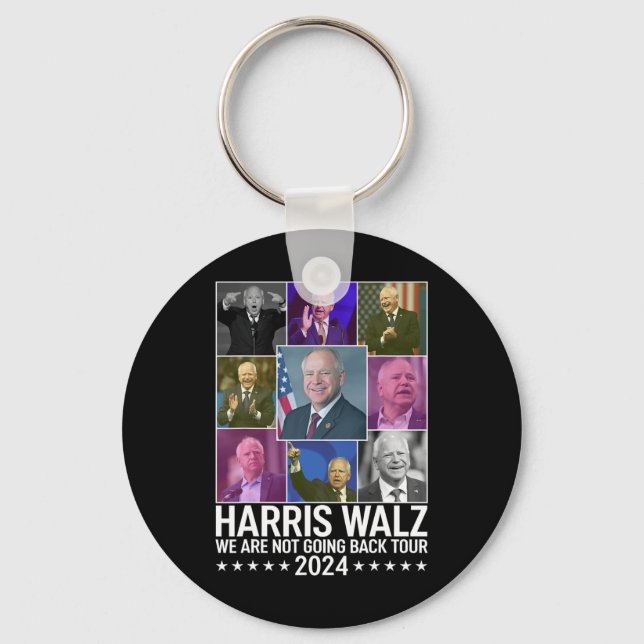 Llavero Kamala Harris Tim Wheimer No Regresaremos (Anverso)