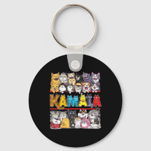 Llavero Kamala Harris Waltz 2024 Graciosa Gato sin Niños