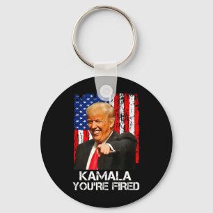 Llavero Kamala te despiden presidente gracioso, Trump se r