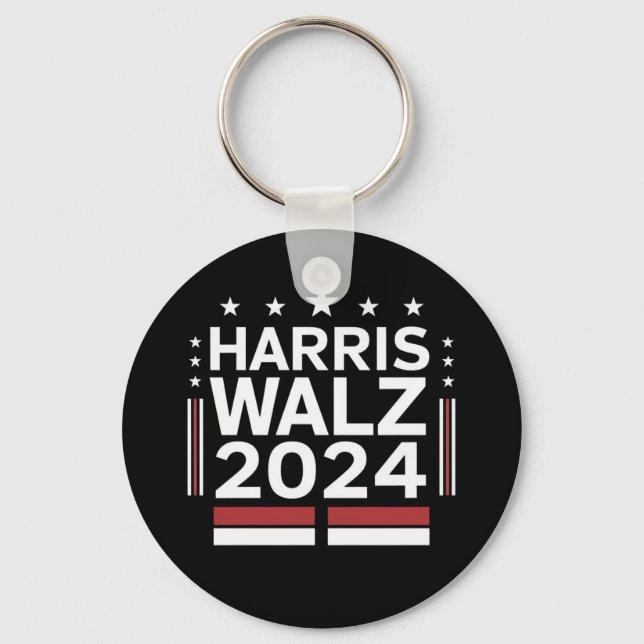 Llavero KamalaHarris TimWaltz 2024 (Anverso)
