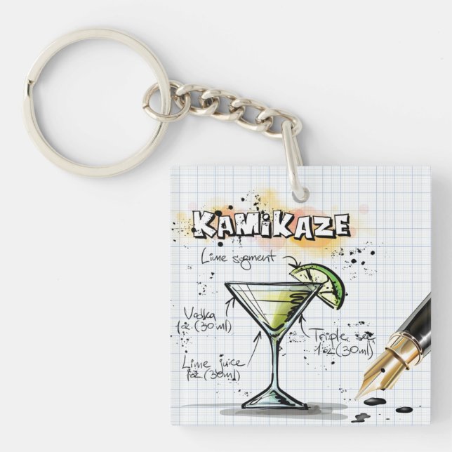 Llavero Kamikaze Acrylic Keychain (Frente)