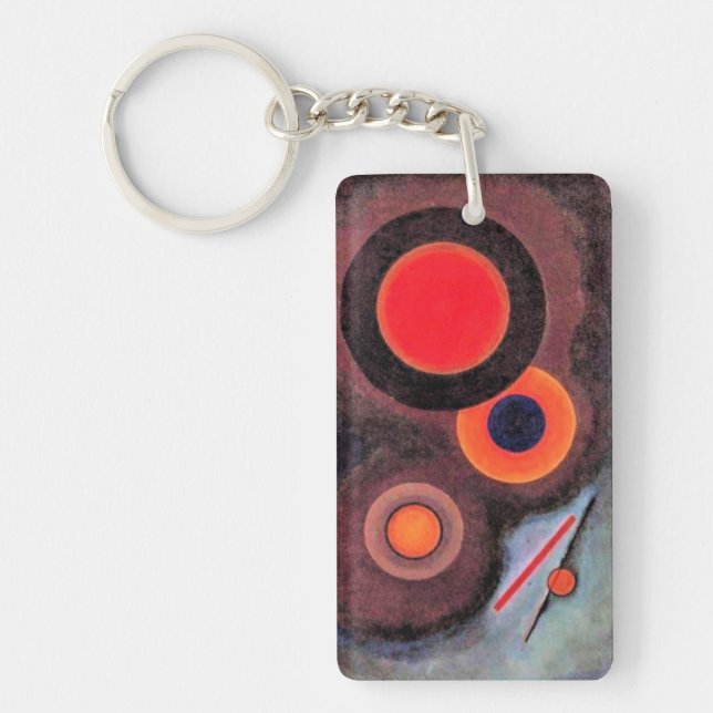 Llavero Kandinsky - Composición con Círculos (Frente)