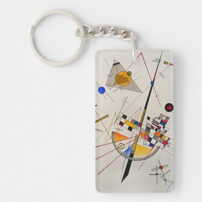 Llavero Kandinsky - Delicada tensión (Frente)