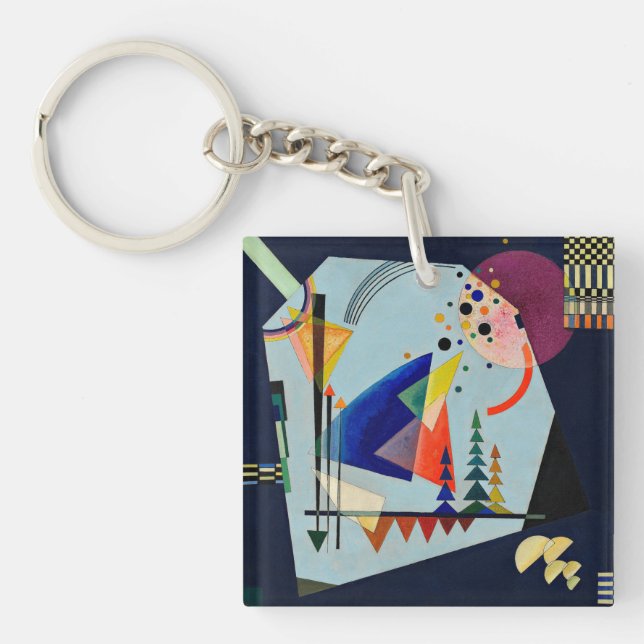 Llavero Kandinsky - Tres sonidos (Frente)
