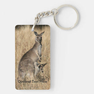 Llavero Kangaroo con el bebé Joey en Pouch