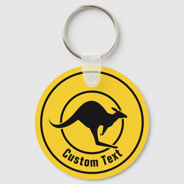 Llavero Kangaroo Icon Keychain (Anverso)