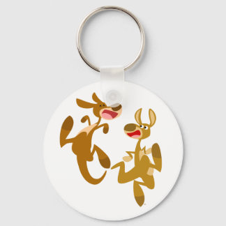 Llavero Kangaroos, dos Personalizados de Bouncy