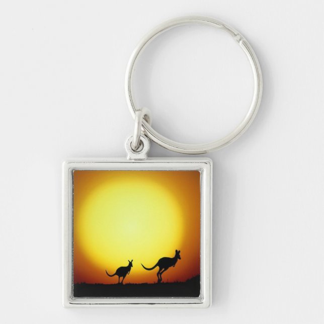 Llavero KangaROOS en el australiano interior (Frente)