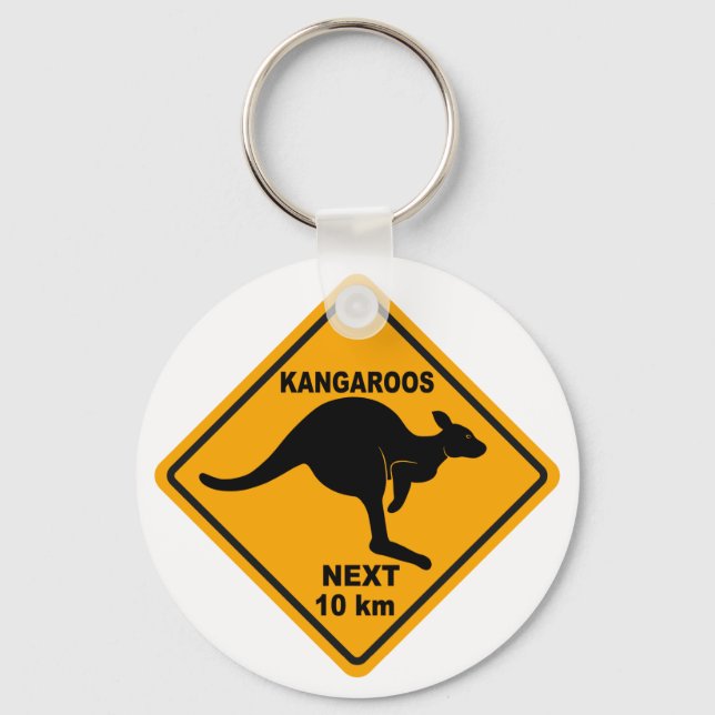 Llavero Kangaroos Next 10 km (Anverso)
