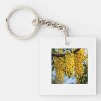 Llavero Kanikonna Golden Shower Tree Botánico Individual