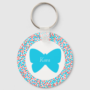 Llavero Kara Butterfly Dots Keychain - 369