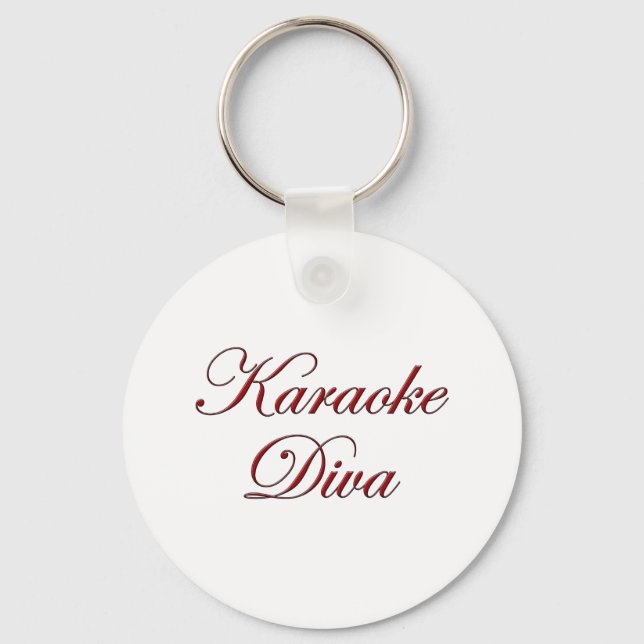 Llavero Karaoke Diva (Anverso)