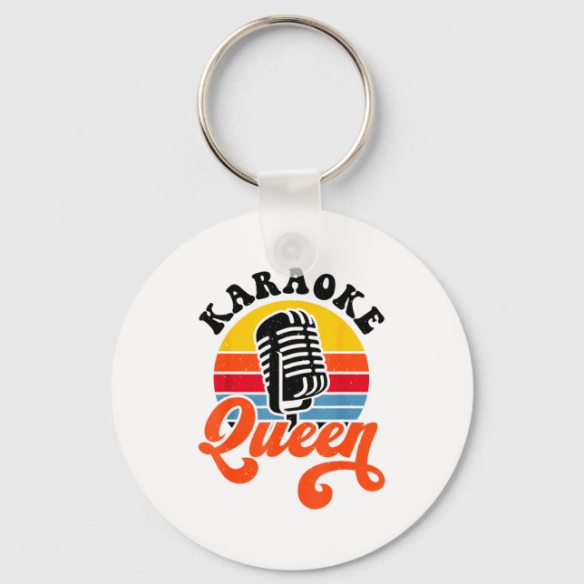 Llavero Karaoke Queen  (Anverso)